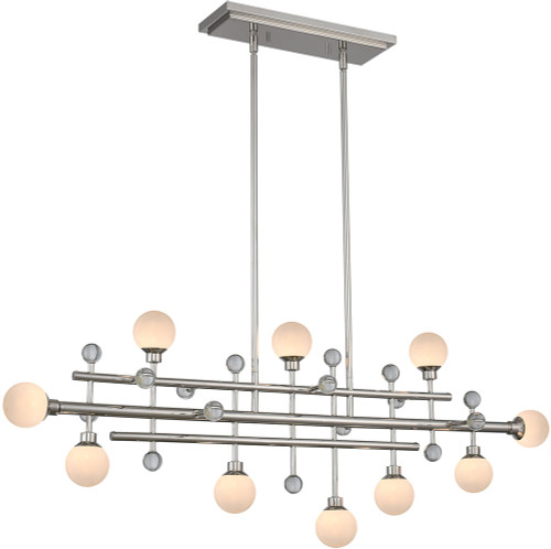 Kalco 508660PN Mercer Modern Polished Nickel LED Island Lighting