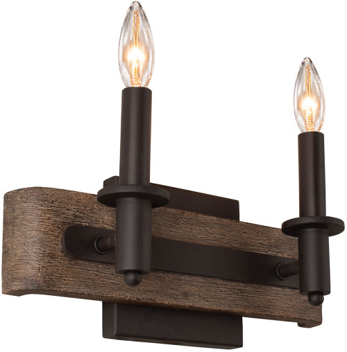 Kalco 508932SZ Duluth Satin Bronze 2-Light Bathroom Lighting