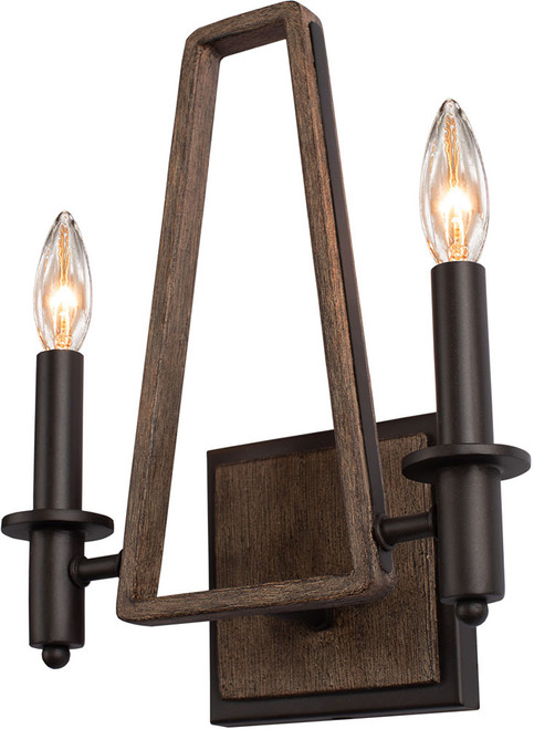 Kalco 508920SZ Duluth Satin Bronze Light Sconce