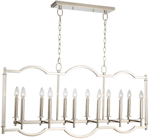 Kalco 512961PN Provence Polished Nickel Kitchen Island Light
