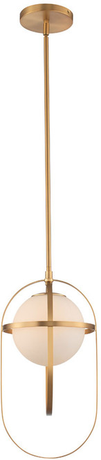 Kalco 513311NB Lennox Contemporary New Brass Mini Drop Lighting