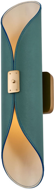 Kalco 519923STB Cape Contemporary Satin Brass LED Wall Lighting Fixture