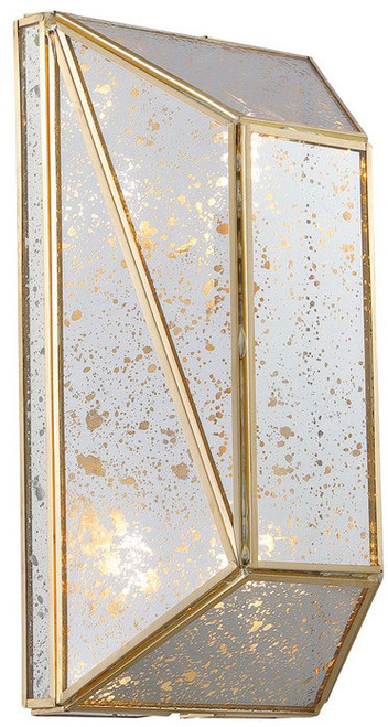 Kanova & Company KWS4101-2 Celestia Modern Antique Brass Wall Lighting Sconce