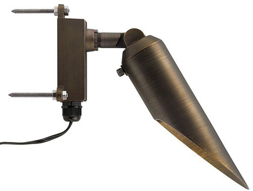 Kichler 15494CBR LED Retrofit Centennial Brass Contemporary Centennial Brass Outdoor Wall Lamp