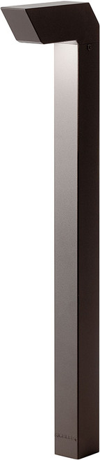 Kichler 15846AZT Path & Spread Contemporary Textured Architectural Bronze Line Voltage Outdoor Right Angle Path Lighting