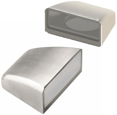 Kichler 16143SS Landscape LED Contemporary Stainless Steel Exterior Landscape Lighting Mini All-Purpose Side Fire Accessory