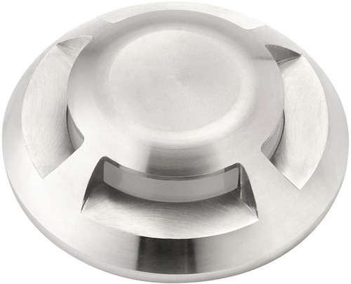 Kichler 16145SS Landscape Modern Stainless Steel Outdoor Mini All-Purpose 4-Way Top Accessory