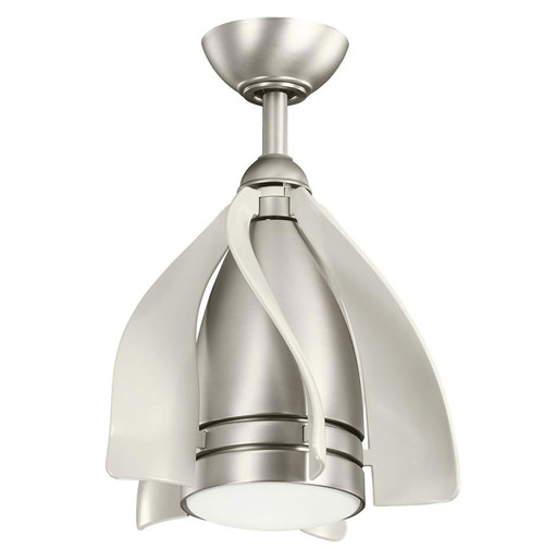 Kichler 300230NI Terna Modern Brushed Nickel 15 Inch Ceiling Fan