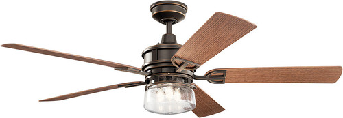 Kichler 310240OZ Lyndon Olde Bronze LED 60" Home Ceiling Fan