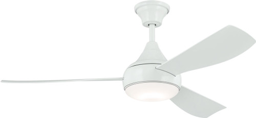 Kichler 310354WH Ample Contemporary White LED 54" Home Ceiling Fan