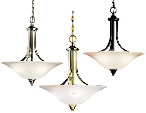 Kichler 3502 Dover 20 Inch Diameter 3 Lamp Drop Lighting Fixture