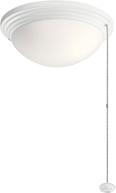 Kichler 380912MWH Accessory Matte White LED Fan Light Kit