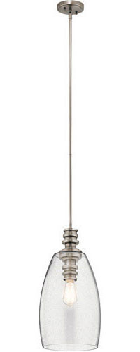Kichler 43090CLP Lakum Modern Classic Pewter Mini Pendant Lighting