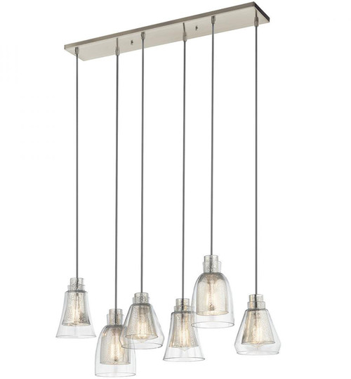 Kichler 43628NI Evie Modern Brushed Nickel Multi Ceiling Pendant Light