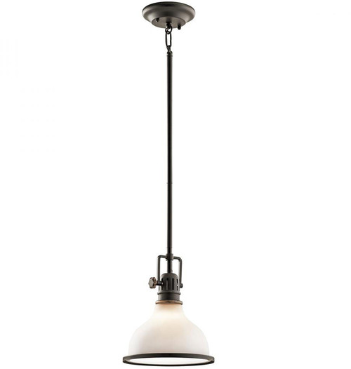 Kichler 43764OZ Hatteras Bay Nautical Olde Bronze Mini Drop Ceiling Light Fixture