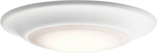 Kichler 43848WHLED30T White LED Interior / Exterior Ceiling Light Fixture