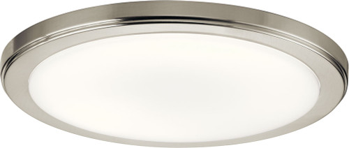 Kichler 44248NILED30 Zeo Modern Brushed Nickel LED 13" Ceiling Light Fixture