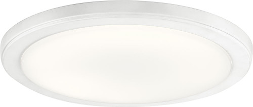 Kichler 44248WHLED30 Zeo Modern White LED 13" Ceiling Light Fixture