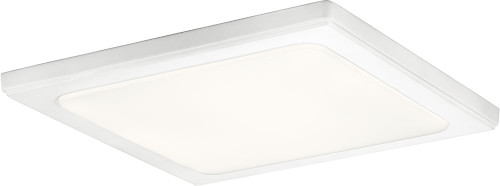 Kichler 44249WHLED30 Zeo Modern White LED 13" Flush Mount Light Fixture