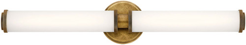 Kichler 45685NBRLED Indeco Natural Brass LED Vanity Lighting Fixture