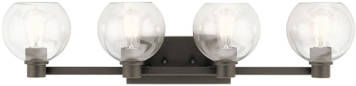 Kichler 45895OZ Harmony Modern Olde Bronze 4-Light Bath Lighting Fixture