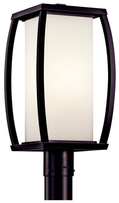 Kichler 49342AZ Bowen Outdoor Lamp Post Light Fixture