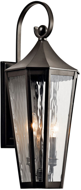 Kichler 49513OZ Rochdale Traditional Olde Bronze Exterior 25" Wall Sconce