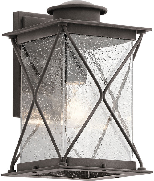 Kichler 49744WZC Argyle Weathered Zinc Exterior Wall Light Sconce