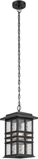 Kichler 49833BKT Beacon Square Textured Black Outdoor Drop Ceiling Lighting