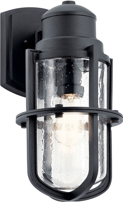 Kichler 49858BKT Suri Textured Black Exterior 16" Lighting Sconce