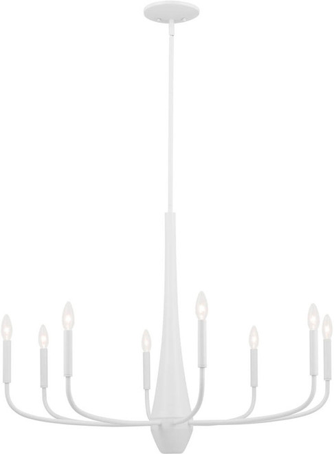 Kichler 52526WH Deela Modern White Chandelier Lighting