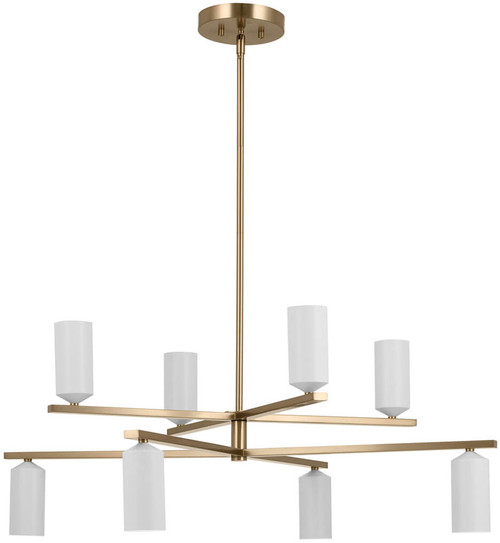 Kichler 52532CPZWH Gala Contemporary Champagne Bronze Chandelier Lighting