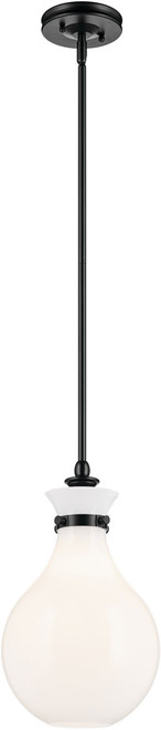 Kichler 52776BK Laria Contemporary Black Mini Pendant Lamp