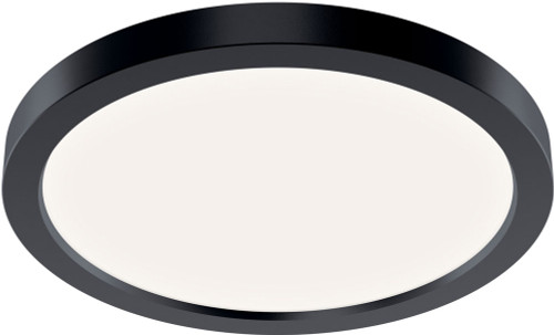 Kichler 53009BK30 Ara Modern Black LED Flush Mount Lighting
