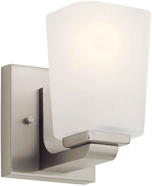 Kichler 55015NI Roehm Contemporary Brushed Nickel Wall Lighting