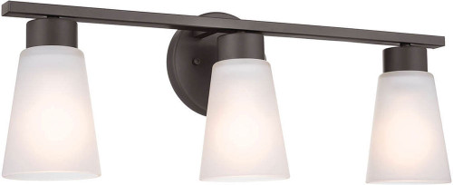 Kichler 55121OZ Stamos Olde Bronze 3-Light Vanity Light Fixture
