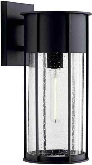 Kichler 59081BKT Camillo Textured Black Exterior 18" Wall Lighting Fixture