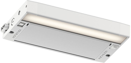Kichler 6UCSK08WHT 6U Series Modern Textured White LED 8" Under Cabinet Light