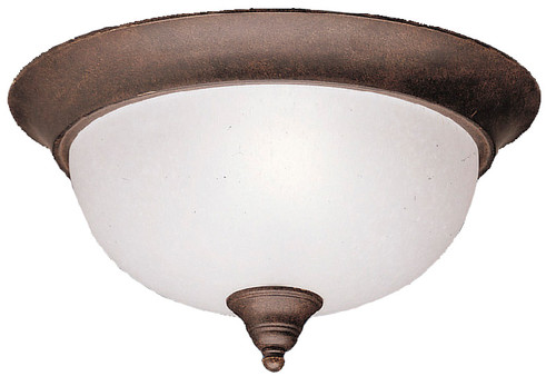 Kichler 8064TZ Dover 2 Light 13.5 Inch Flushmount Ceiling Fixture
