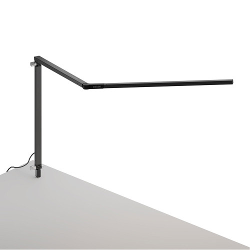 Koncept AR3000-MBK-THR Z-Bar Modern Metallic Black LED Through-Table Mount Craft Lamp