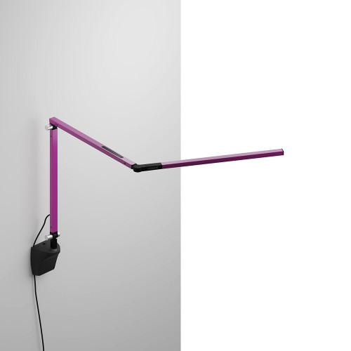 Koncept AR3100-PUR-WAL Z-Bar Mini Contemporary Purple LED Wall Mount Craft Lamp