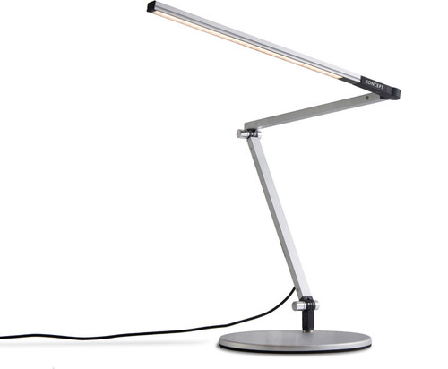 Koncept AR3100-SIL-DSK Z-Bar Mini Modern Silver LED Desktop Lamp