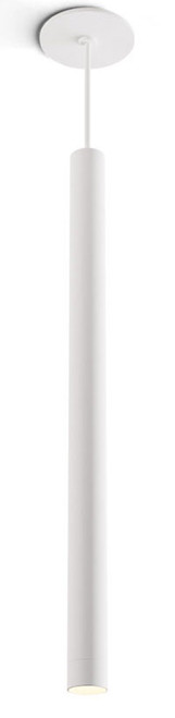 Koncept CMP-S1-S-24-MWT Combi Contemporary Matte White LED Mini Hanging Lamp