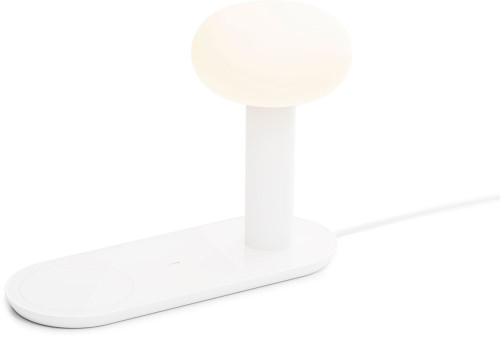 Koncept CMT-S-QCB-MWT Combi Contemporary Matte White LED Table Lamp