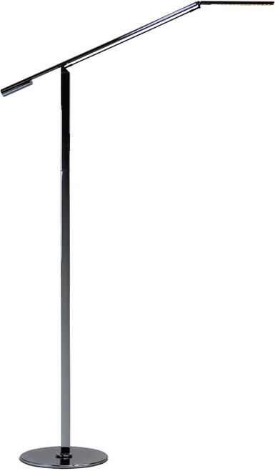 Koncept ELX-A-X-CRM-FLR Equo Contemporary Chrome LED Floor Lamp Lighting