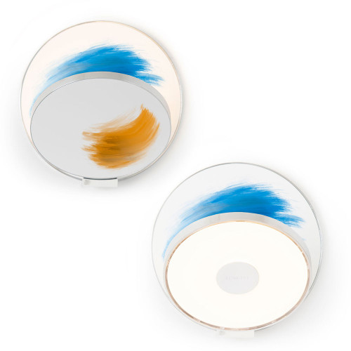 Koncept GRW-S-CRM-PTB Gravy Modern Chrome / Paintable (Primed White) LED Lamp Sconce