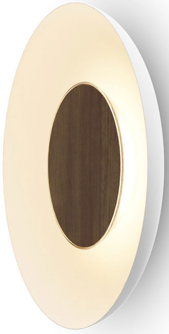 Koncept RMW-09-SW-OWT-HW+18BD-MWT Ramen Modern Matte White LED Wall Lamp