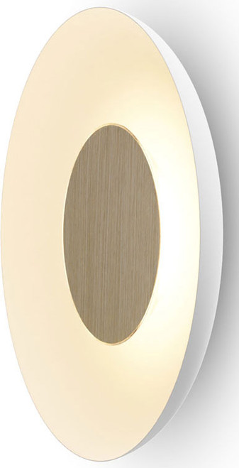 Koncept RMW-12-SW-WOK-HW+24BD-MWT Ramen Modern Matte White LED Lighting Sconce