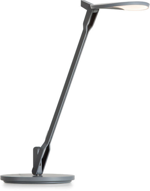Koncept SPY-W-MGY-USB-DSK Splitty Contemporary Matte Grey LED USB Base Reading Lamp