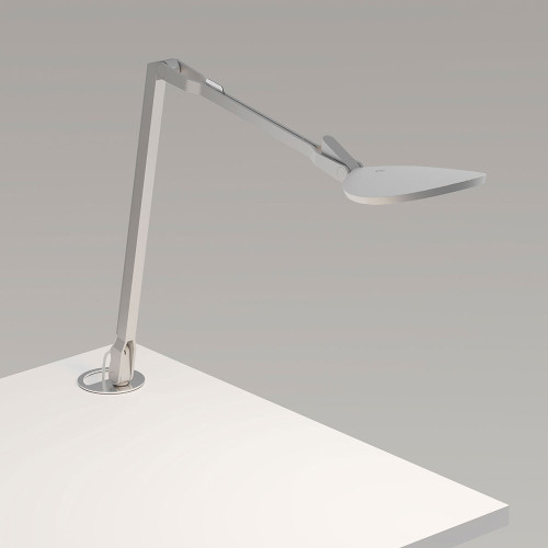 Koncept SPY-W-SIL-RCH-GRM Splitty Modern Silver LED Reach Grommet Mount Desktop Lamp